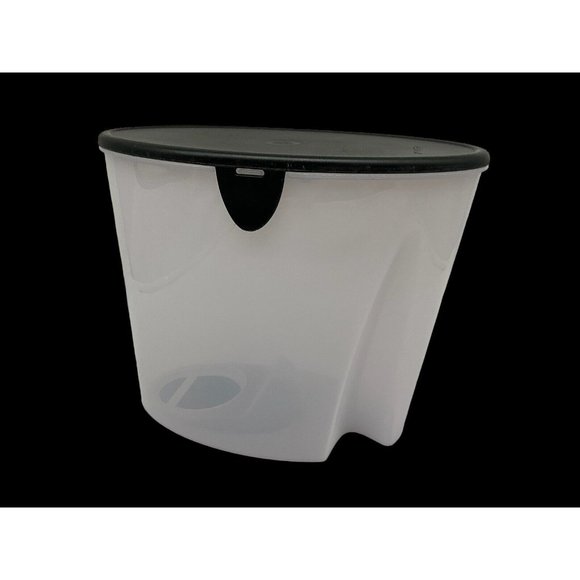 Tupperware Vintage First In First Out (FIFO) Canister with Black Lid - Picture 2 of 13